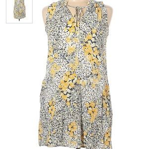 EUC Ann Taylor Loft Sleeveless Tie-Neck Shift Dress, Get Ready for Spring, XL ✨